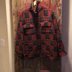 Banana Republic plaid lightweight jacket